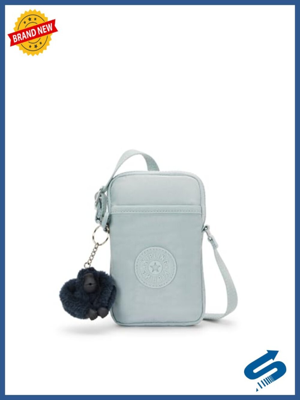 Lightweight Nylon Crossbody Mini Bag with Adjustable Strap